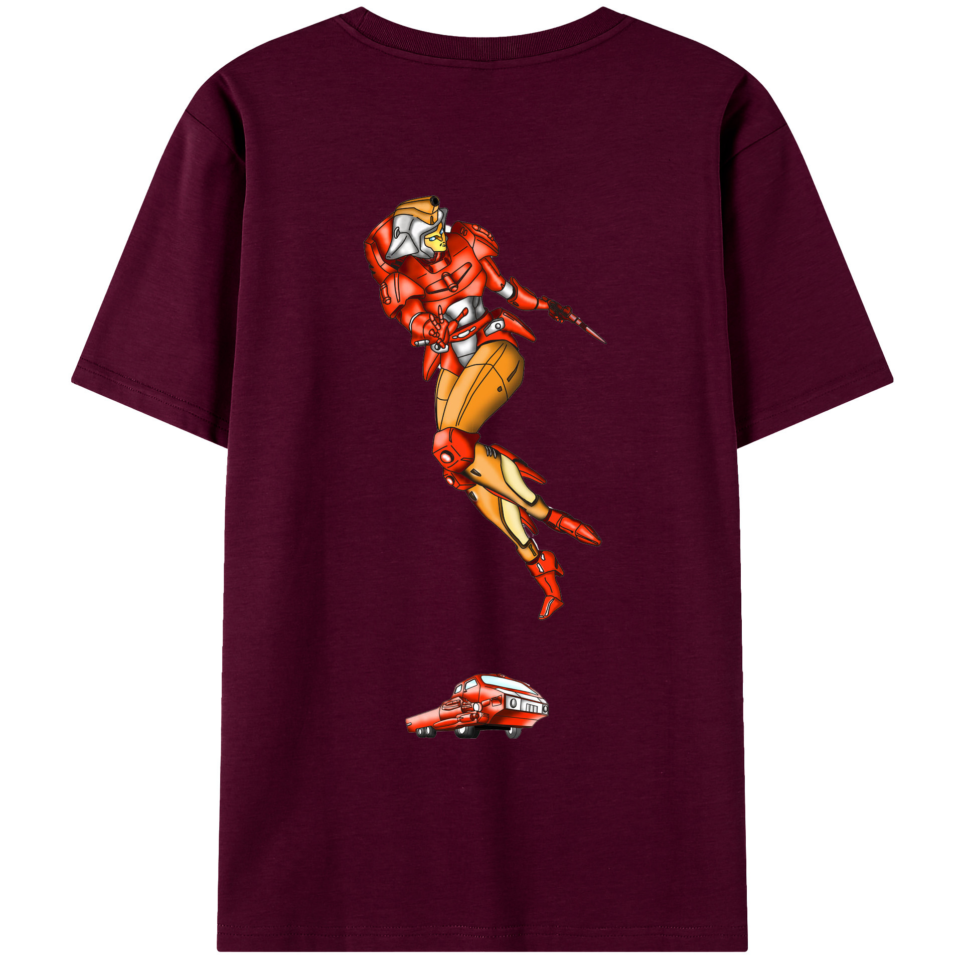 （画像用）  レディース半袖Tシャツ(バックプリント)